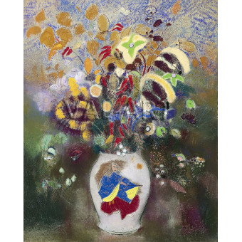 РЕПРОДУКЦИИ НА КАРТИНИ Ваза с мотив на японски воин (1908)